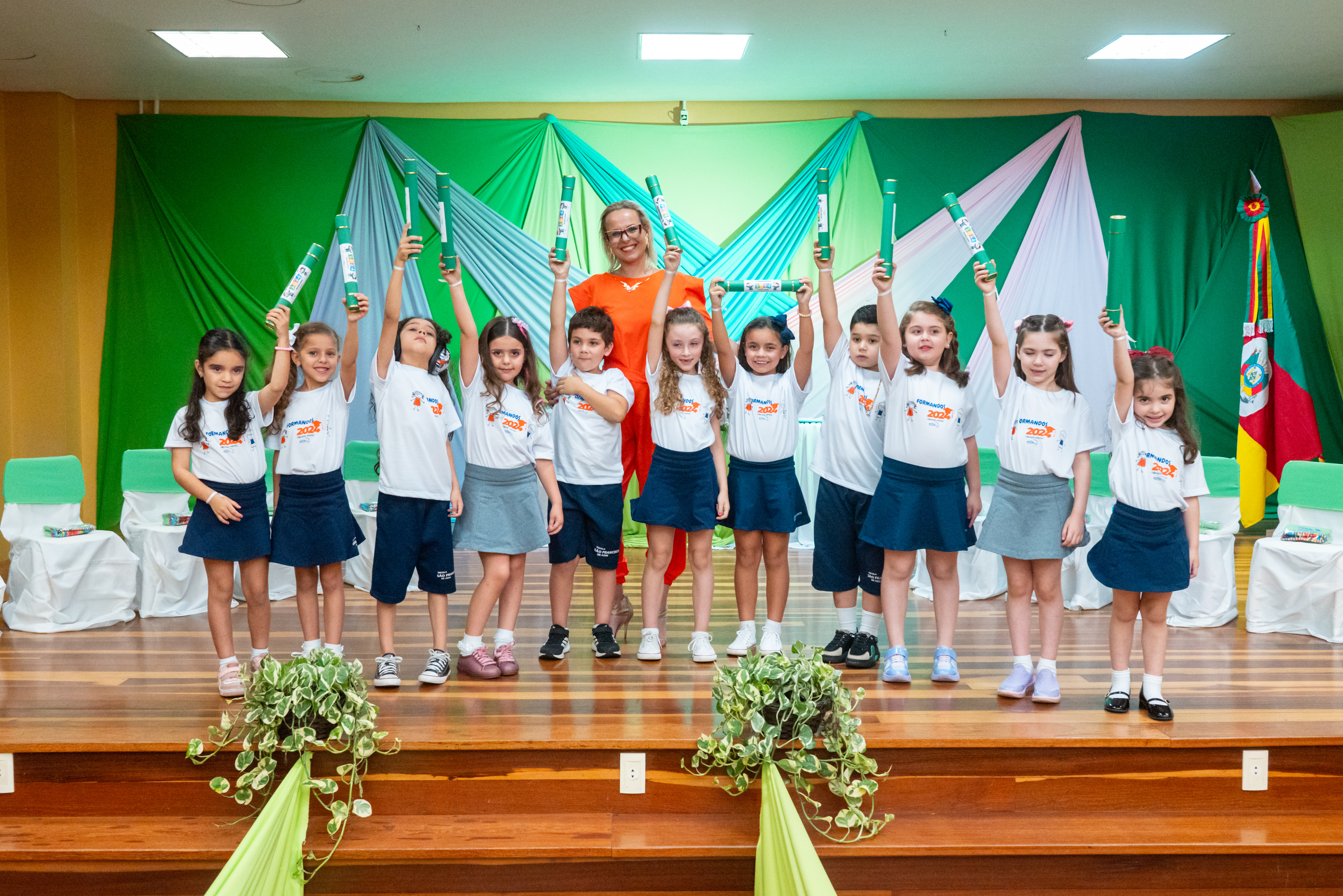 Formatura da Educação Infantil