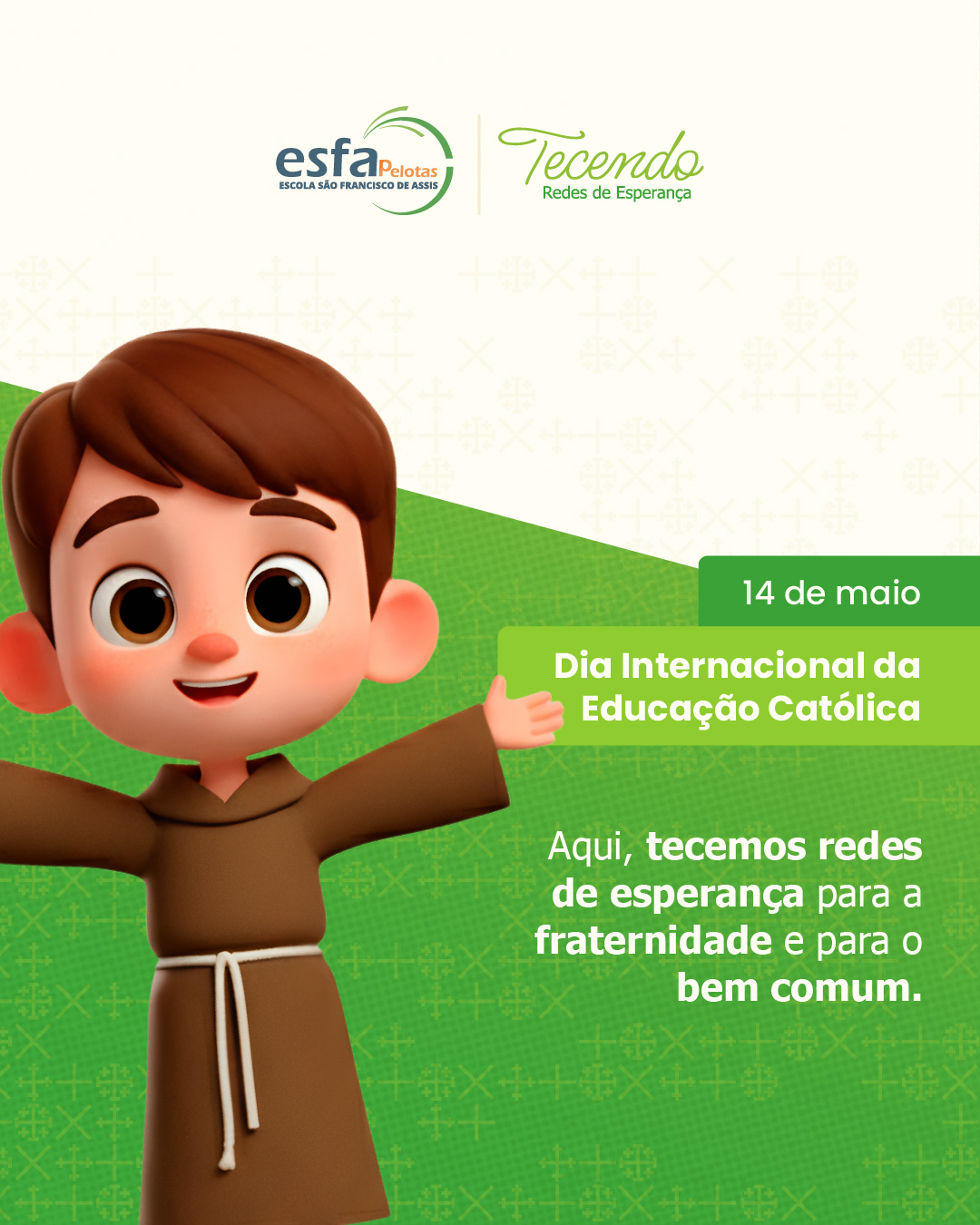 ESFA inicia mobilização pelo Dia Internacional da Educação Católica
