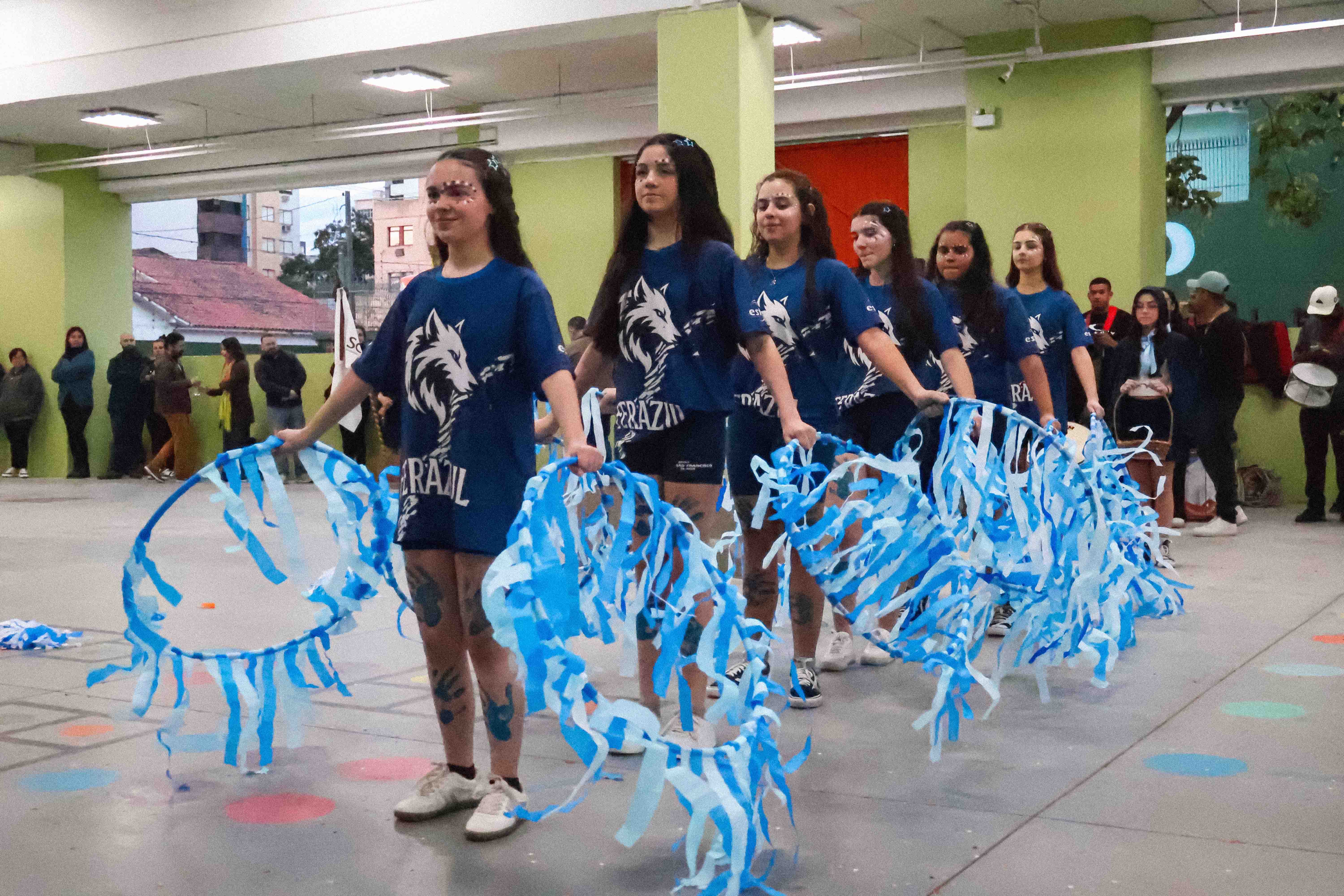 Estudantes e familiares participam da abertura da 4ª edição da Olimpíada da ESFA