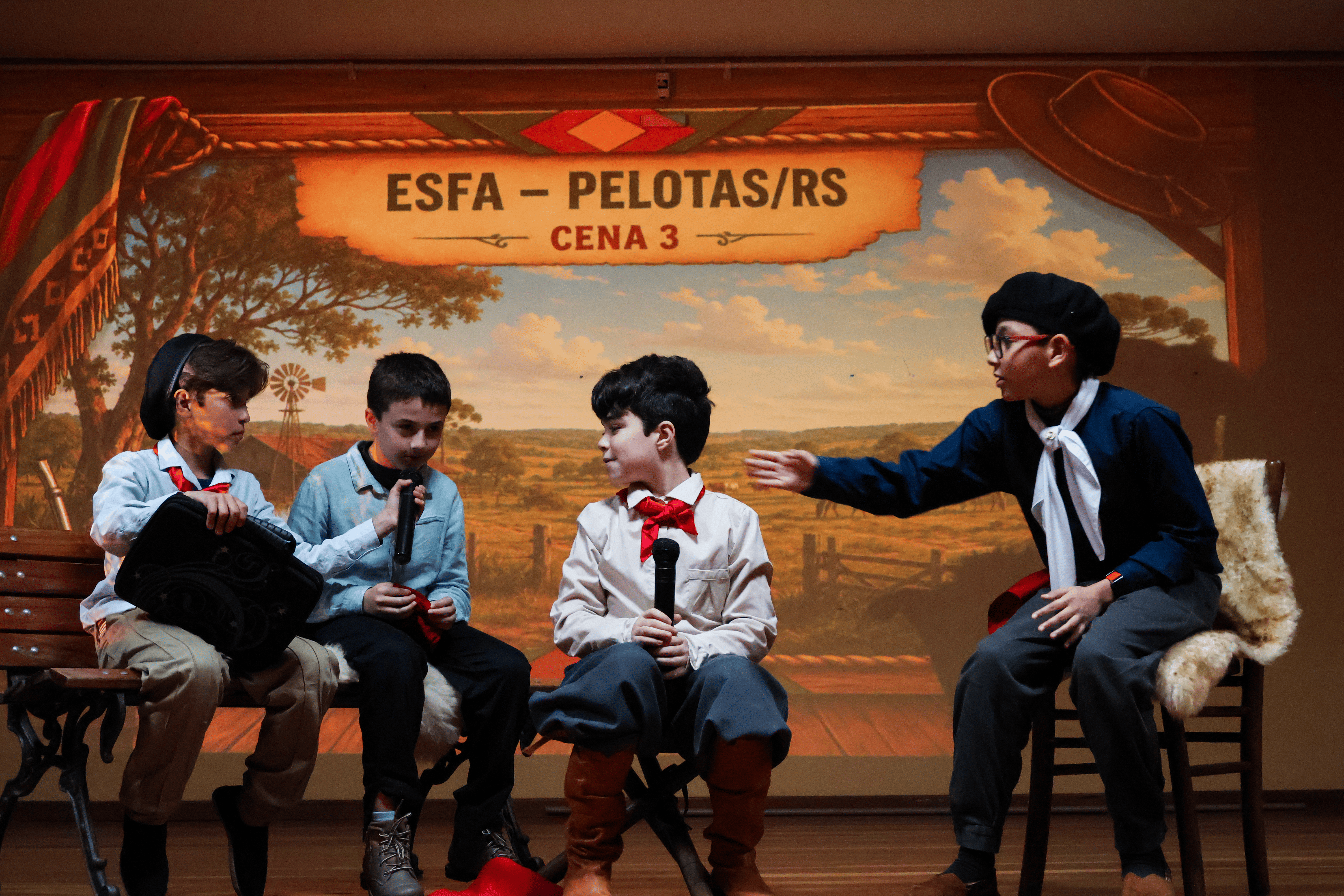 Semana Farroupilha é marcada por cultura e tradição na Escola São Francisco de Assis
